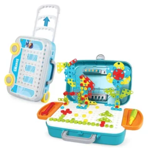 Kids DIY Electric Drill Puzzle Building Toys